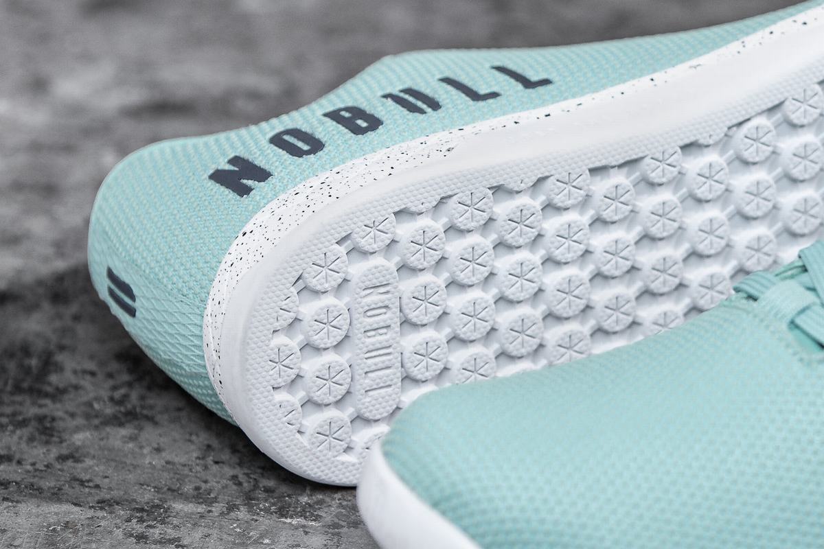 Nobull Superfabric Men's Trainers Light Turquoise | Australia (GH1894)